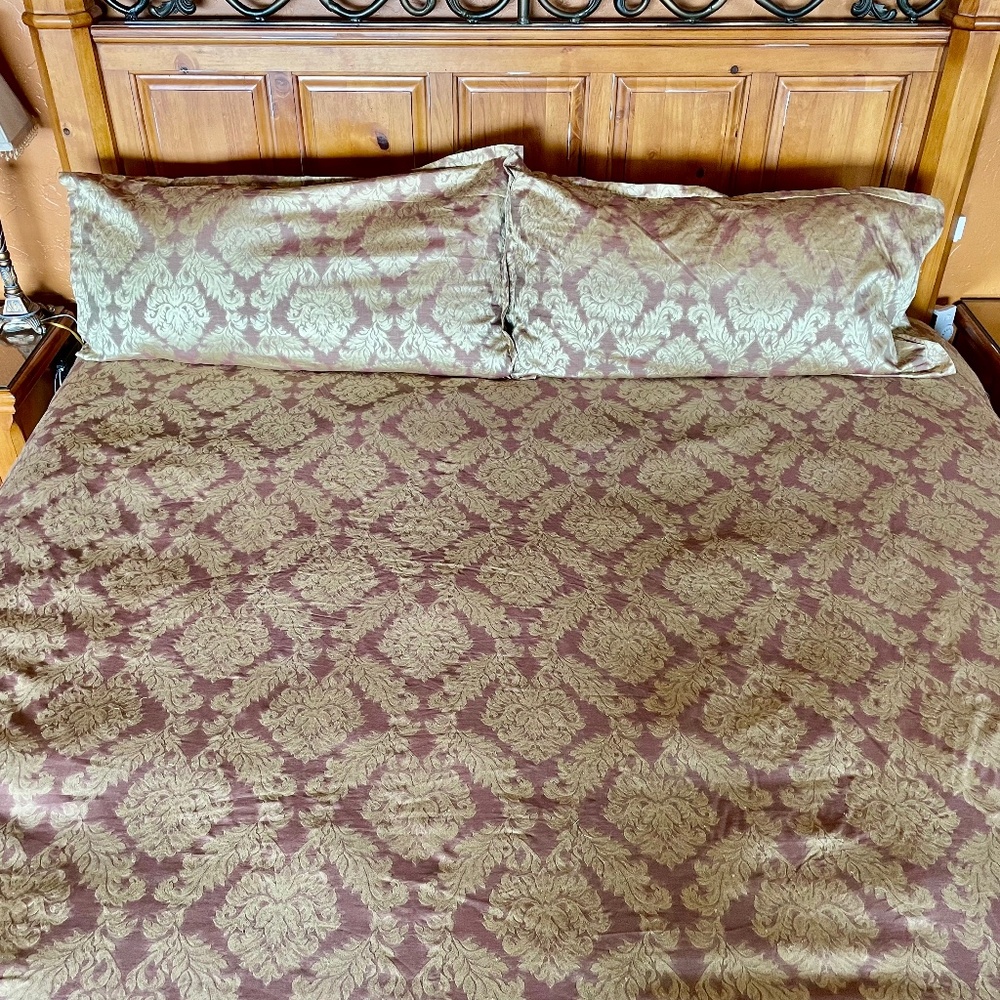 Frontgate King Duvet cover with King Shams